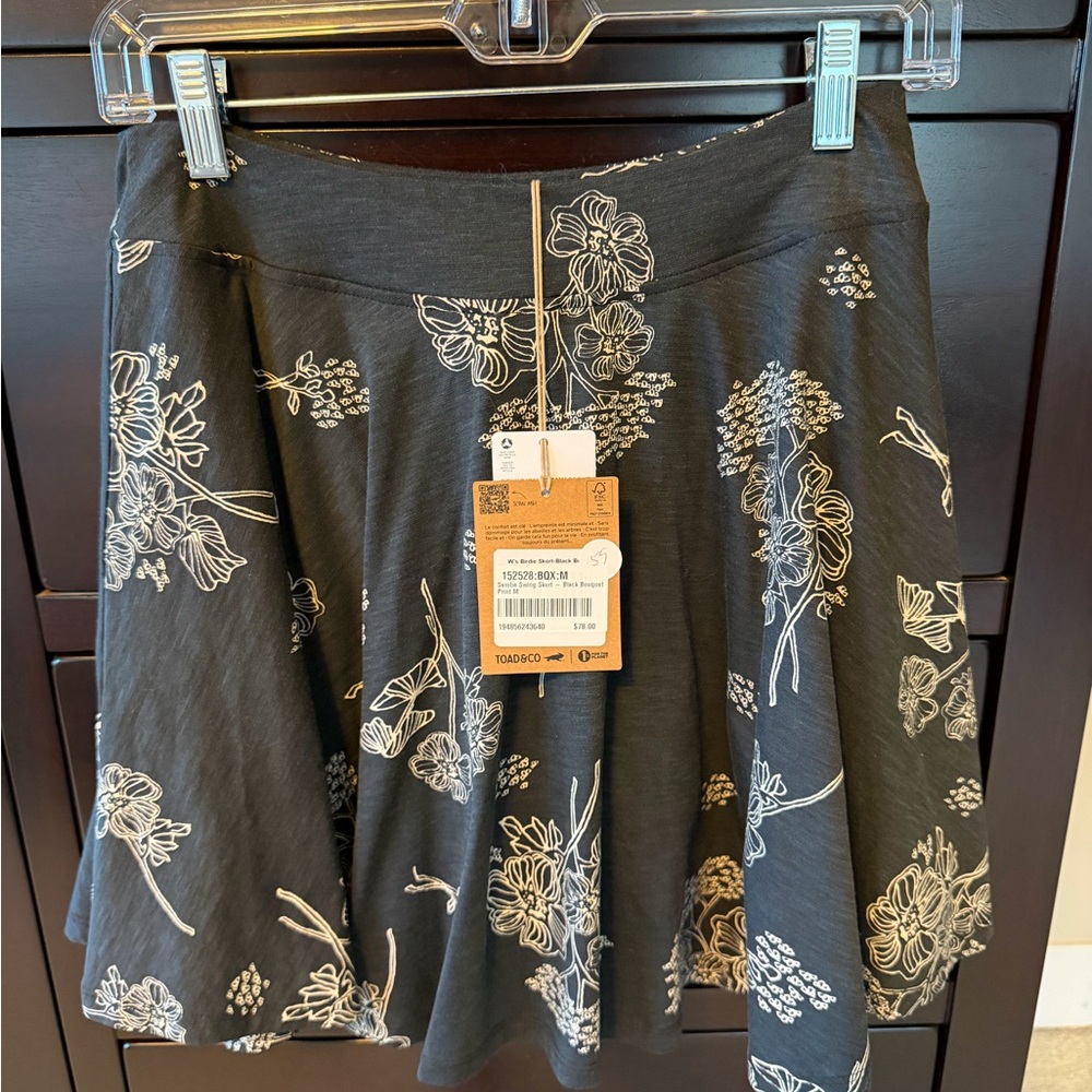 NWT Title Nine / Toad&Co Samba Swing Skort, sz M (8-10)